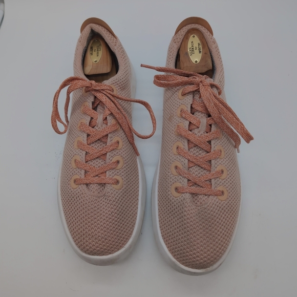 Allbirds Mens TP Tree Piper Sz 12 Pink Sneakers - Picture 3 of 9